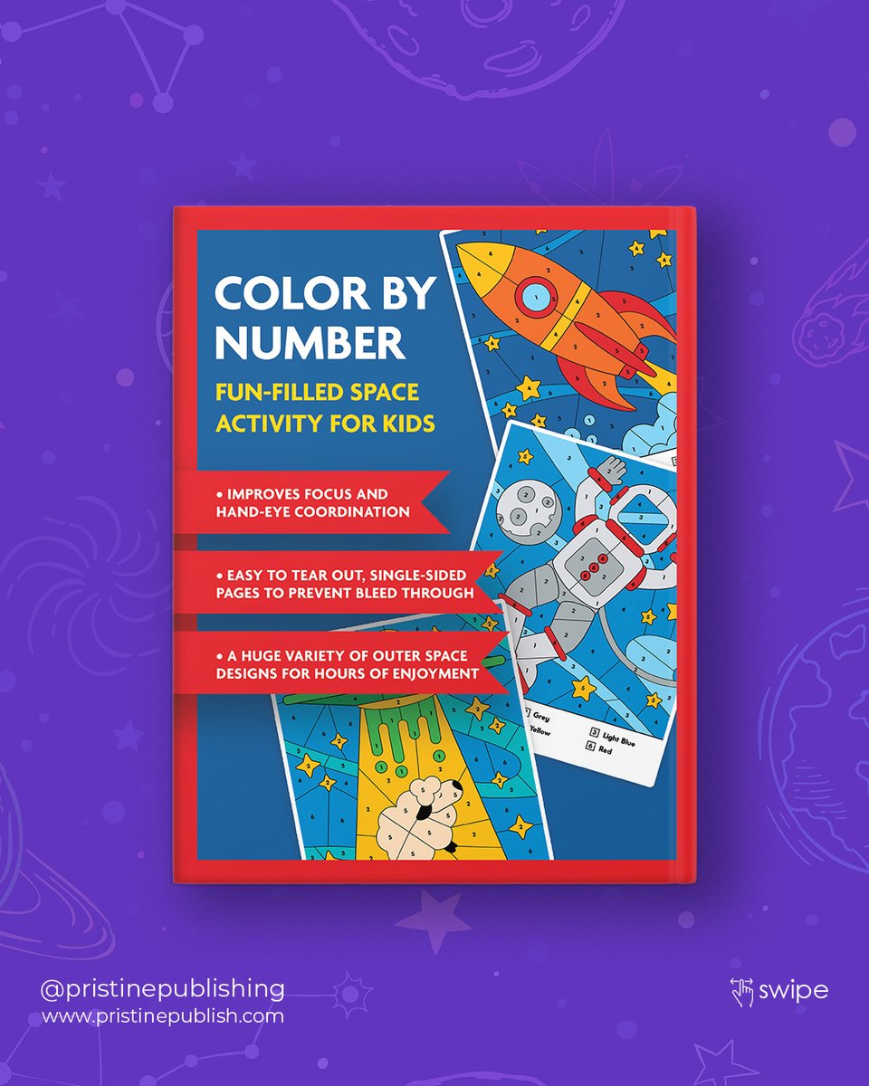 PristinePublish's tweet image. Space Color by Numbers for Kids!

Get it today by visiting:
amazon.com/Space-Color-Nu…

#outerspace #activitybook #activitybookforkids #activitiesforkids #colorbynumber #colourbynumbers #kidsbooks #childrensbook