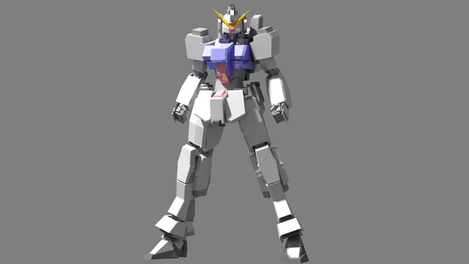 昨日に引き続き陸戦型ガンダムです#陸戦型ガンダム#3DCG 