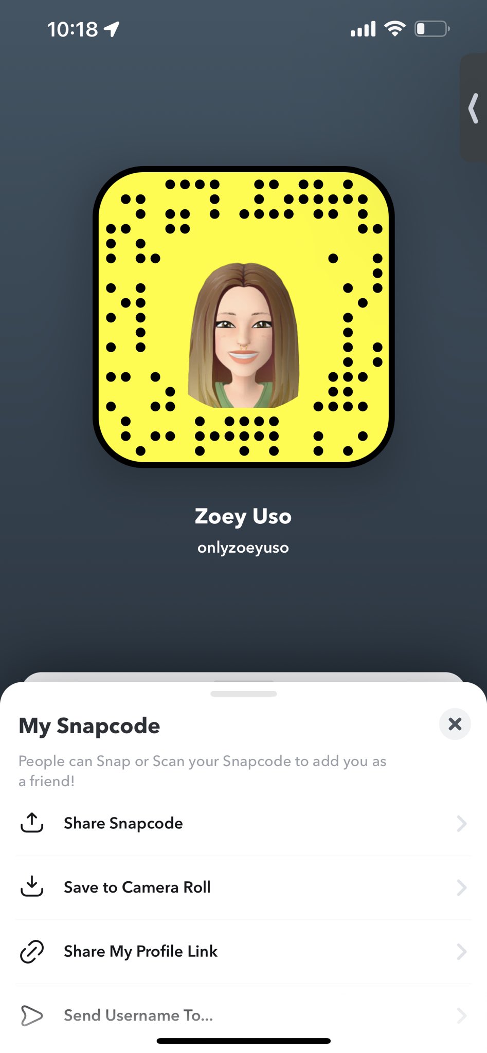 TW Pornstars - Zoey Uso. Twitter. Plz add me on snap, I post so much on there and it’s super. 3: