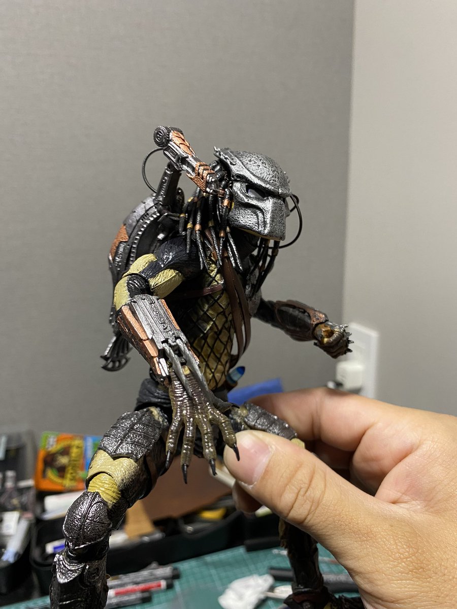 Yo_FuJi_KJ's tweet photo. That's what you get for not taking Wolf Predator out😏
#wolfpredator
#wolfpredatorfigure
#necawolfpredator
#necawolfpredatorfigure
#necapredator
#necapredators
#necafigures
#actionfigures
#actionfigurephotography
#actionfigurecollector
#predatoryautja
#predatorfigures https://t.co/vQMgKqz1lV
