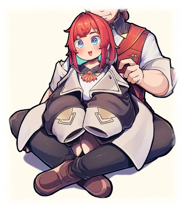 上着、おさがりとかだったら良いなぁって妄想#絵ンジュ 