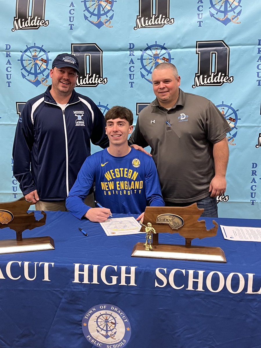 DracutLacrosse's tweet photo. Congratulations to @joewilkie09 and @nickravaris on being able to continue their academic and athletic careers for @wnelacrosse and @WentworthMLAX …teammates for one more year and then foes for the next four !! @CoachDoyleLax @bostonlaxnet @NELaxJournal @DracutLax https://t.co/OA7AEdKBWv