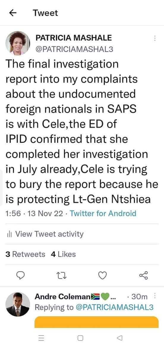 PreachersKid_PK's tweet image. I suspect that same judge who allegedly wrote the report is a gangster himself including the minister of failed policing... and why is this allegation not being looked into? Busy asking us to blame others!