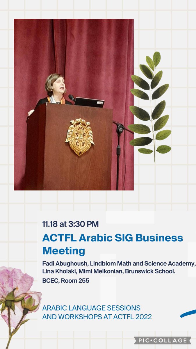 MimiMelkonian's tweet photo. #leadwithlanguages #actfl2022 #LanguagesConvention #WorldLanguagesExpo #BostonConvention #presenting #Arabic @QFIntl @actfl @Brunswick1902 @NECTFL @ny_2022 https://t.co/NZZUYKvKnx