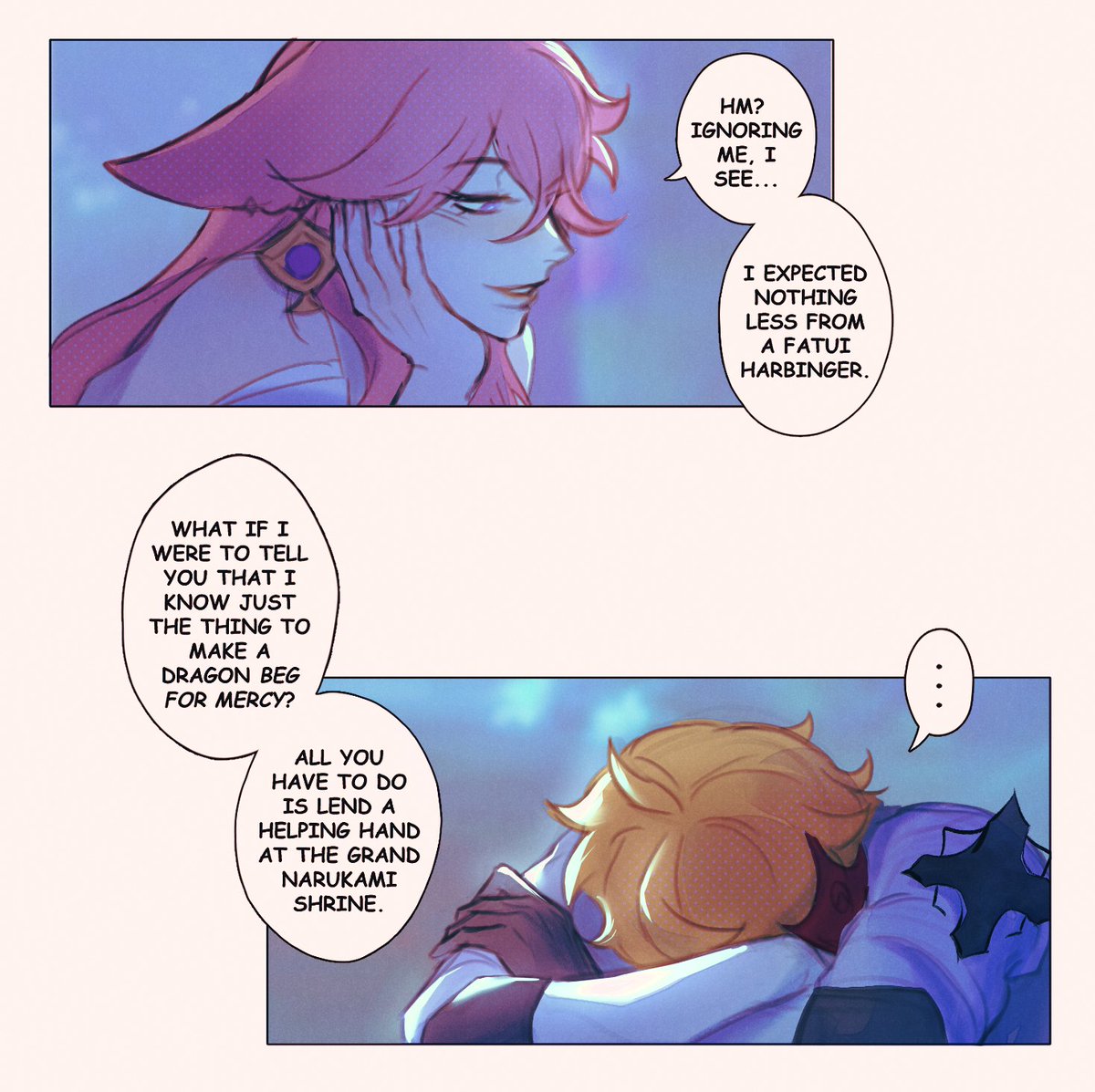 Moneychandesu on Twitter "RT enesfwee fox's scheme (1/2)"