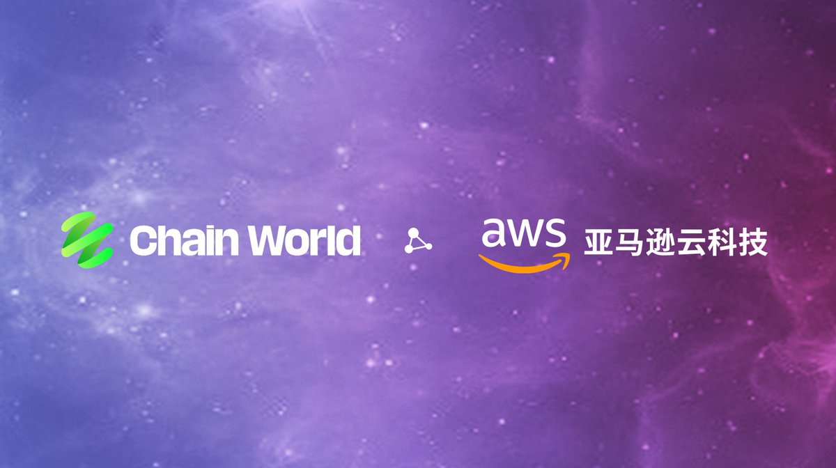 ChainWorld_'s tweet image. ChainWorldPartners #002 — ChainWorld partners with AWS Cloud a next-generation Web3 SocialFi platform
#ChainWorld #SocialFi