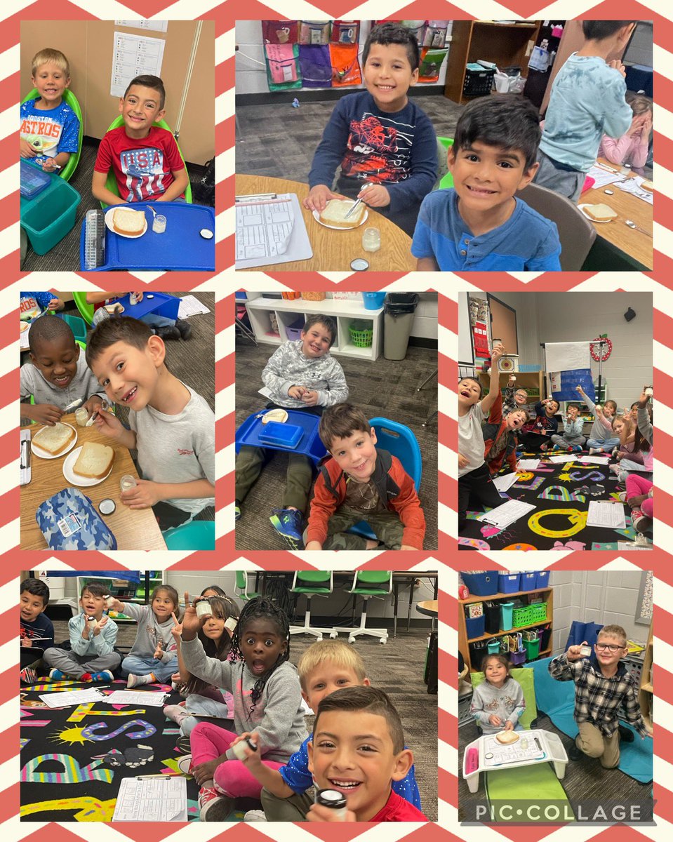 Making butter and writing about it was a hit with these First Grade cuties today! Just look at those sweet smiles!!! <a href="/HumbleISD_PFE/">Pine Forest Elem</a>