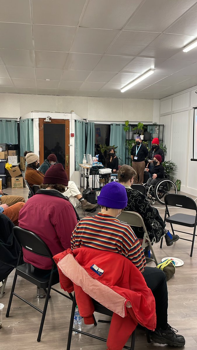 BayanPortland's tweet photo. Happening now💥 Migrante Portland and Gabriela Portland hosting a film screening of Migrant Women Rise, a story about 2 migrants in Hong Kong terror tagged by the Duterte administration #JunkAntiTerrorLaw #JunkATL https://t.co/19kcb2pWuM