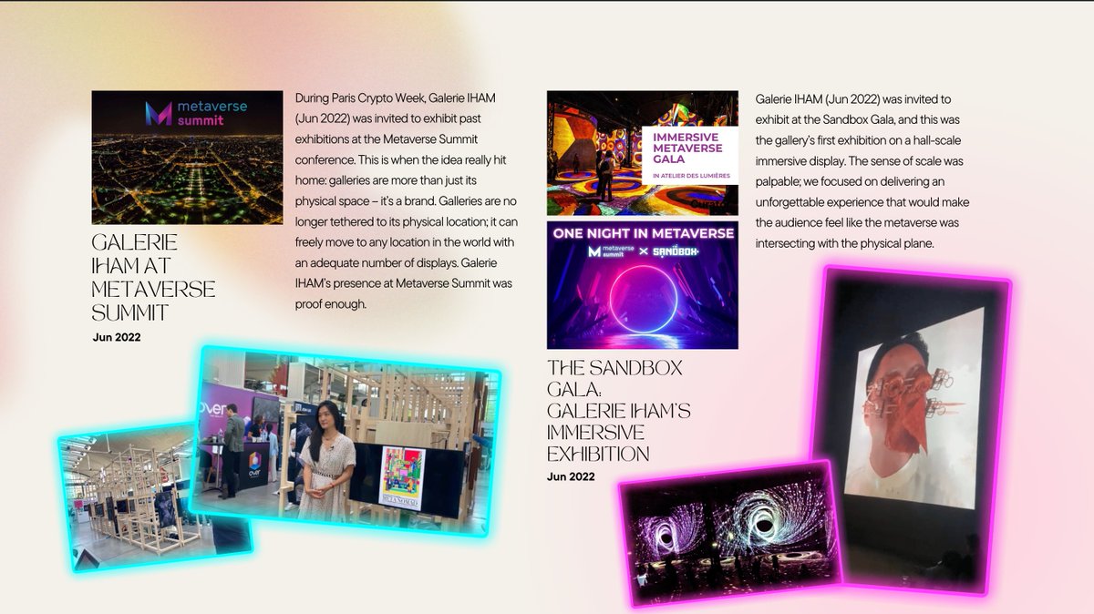 bosul432's tweet photo. Look at these achievements that @ihamgallery brought to us, Pioneering this #nftscene to bring people, art, communities together !!!
#nftart #nftcommunity #nftcollector
We need your support and love :
👉 https://t.co/hVwhdZJAjZ https://t.co/BmrjbmvQ09