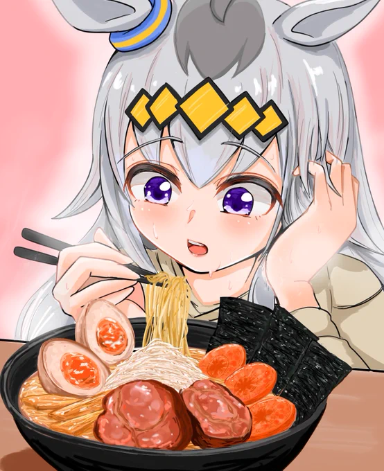 #ウマ娘ラーメン×オグリキャップ 
