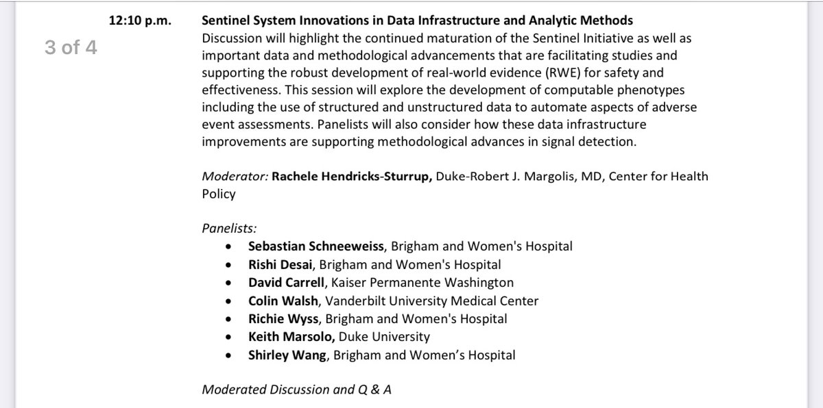 Rishidesai11's tweet photo. 📣 Look forward to highlighting some excellent progress on various Sentinel Innovation Center activities at The #SentinelInitiative Annual Public Workshop
Happening tomorrow at noon
Registration is free on the following link, consider signing up
https://t.co/jX217RuyyX https://t.co/rtW3suRxnO