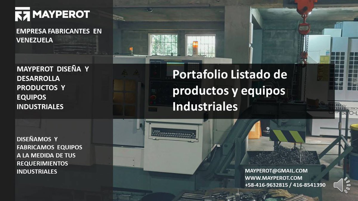 mayperot's tweet photo. MAYPEROT EQUIPOS Y ACCEOSRIOS INDUSTRIALES. VALVULAS ROTAMETROS VISORES ... https://t.co/wsPgzVLLjz a través de @YouTube https://t.co/GKSNGqKFCr