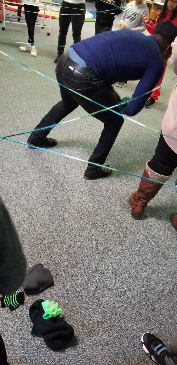 Very grateful to TDSB's CYCs who are working with our students &amp; staff for 6 weeks at Market Lane and DAS! Great engagement today and creative, fun activities involving role-play and building connections! Great discussion around identity &amp; respecting personal space!  Thanks all!