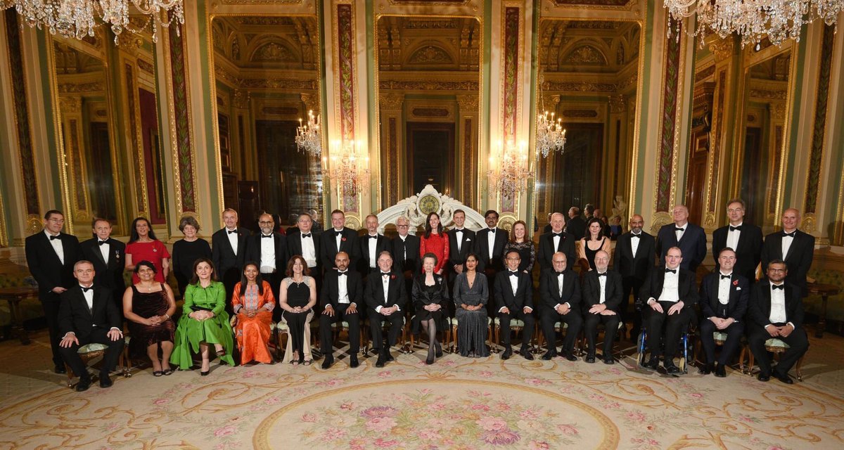 I am humbled and grateful for the honour been inducted into the Royal Academy of Engineering as an international fellow by the HRH Princess Royal Anne last week in London