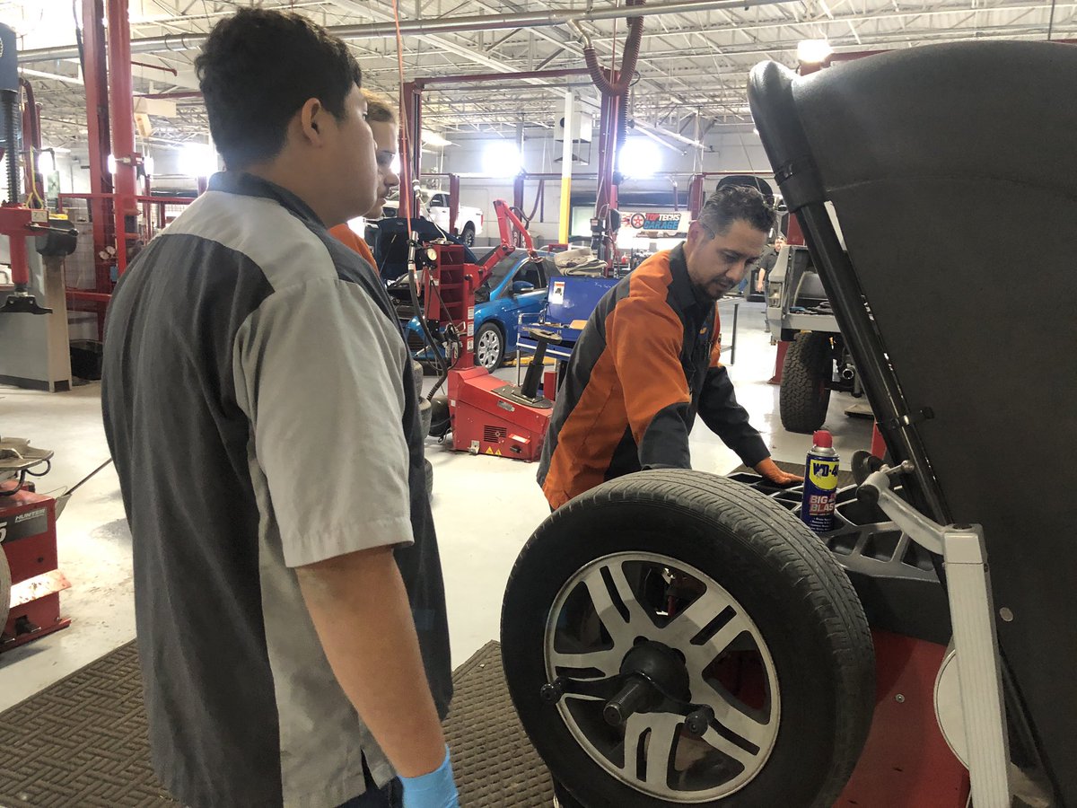 Alfredo Macias (@autotechfred) on Twitter photo Some side by side #ClassicMustang carburetor work and students learning to balance their own tires in #AutomotiveTechnology <a href="/OurCareerCenter/">YISD Career and Technical Center @ Riverside HS</a> <a href="/YsletaISDCTE/">Ysleta ISD CTE</a> <a href="/BrendaChR1/">Brenda Chacon-Robles, Ed.D.</a> <a href="/hmartinez5yisd/">Hugo Martinez</a> <a href="/MaribelMguillen/">Maribel Guillen</a> <a href="/YsletaISD/">Ysleta ISD</a> <a href="/Autotech2yisd/">YISD Career and Tech Center AutoTech2</a> @BMelendez_RHS <a href="/CTE_Counselor/">David Castro</a> <a href="/Riverside_YISD/">YISD Career Center PTECH Early College Academy</a> Some side by side #ClassicMustang carburetor work and students learning to balance their own tires in #AutomotiveTechnology <a href="/OurCareerCenter/">YISD Career and Technical Center @ Riverside HS</a> <a href="/YsletaISDCTE/">Ysleta ISD CTE</a> <a href="/BrendaChR1/">Brenda Chacon-Robles, Ed.D.</a> <a href="/hmartinez5yisd/">Hugo Martinez</a> <a href="/MaribelMguillen/">Maribel Guillen</a> <a href="/YsletaISD/">Ysleta ISD</a> <a href="/Autotech2yisd/">YISD Career and Tech Center AutoTech2</a> @BMelendez_RHS <a href="/CTE_Counselor/">David Castro</a> <a href="/Riverside_YISD/">YISD Career Center PTECH Early College Academy</a>