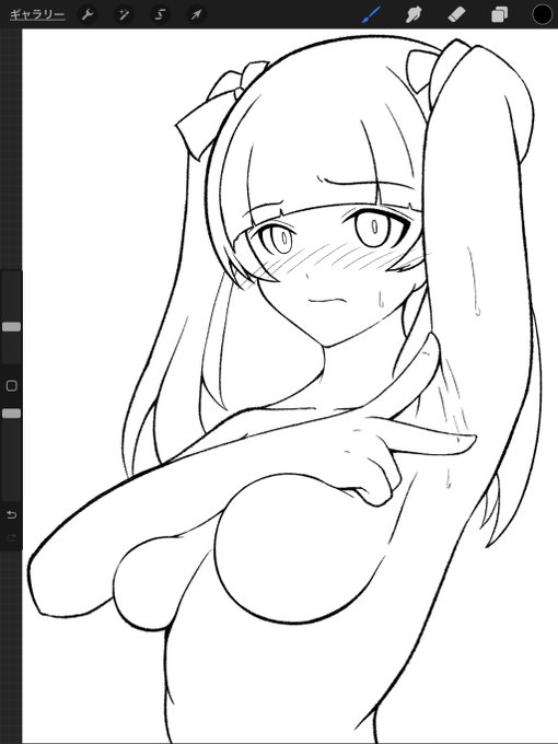 線画。

塗る。 https://t.co/OOntc8zOF1 