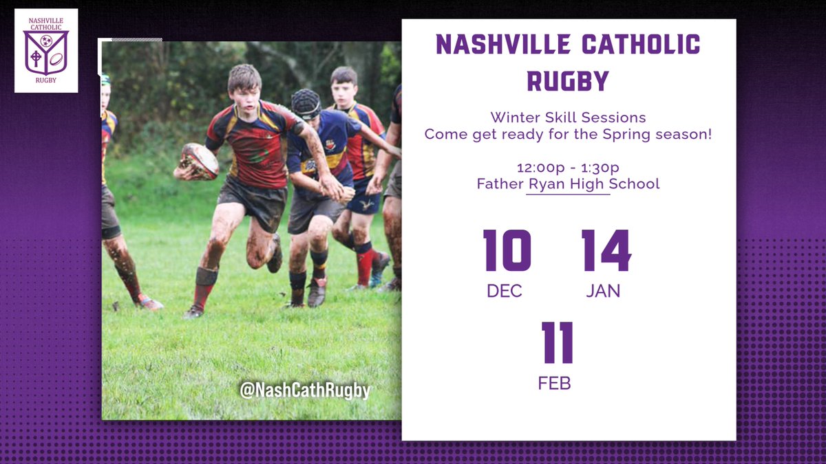 #winteriscoming but that means #rugby season is right around the corner!!!

Come join <a href="/NashCathRugby/">@NashvilleCatholicRugby</a> as we work skills during these upcoming sessions. 

#irish #catholicrugby #scrum #youthrugby <a href="/USAYouthRugby/">USA Youth Rugby</a> <a href="/usarugbysouth/">USA Rugby South</a> <a href="/rugby/">Rugby</a>