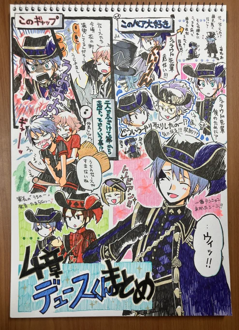 グロマス4章♠️くん好きなとこまとめ
⚠️ネタバレ注意
⚠️見やすさを配慮してない🥹 