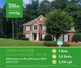 TariqJ_MB's tweet photo. Come out and join me as I am hosting an open house this Saturday on the 19th in Conyers, Ga! All buyers are welcomed!

@dcprecisetouch Has a beautiful property here!

#atlantarealtor #georgiahomes #atlantarealestate #conyers https://t.co/IaVA45Mm8l
