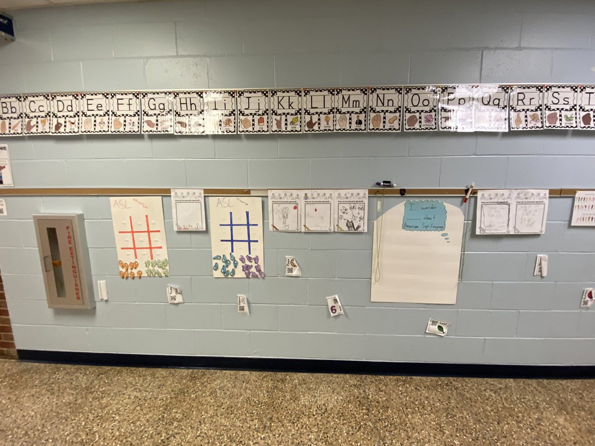 What’s up new with sign club? Two interactive ASL Tic-Tac-Toe boards and an I wonder poster. I cannot wait to see the students enjoying these. #BFsignclub #ASL @bfes_ltps