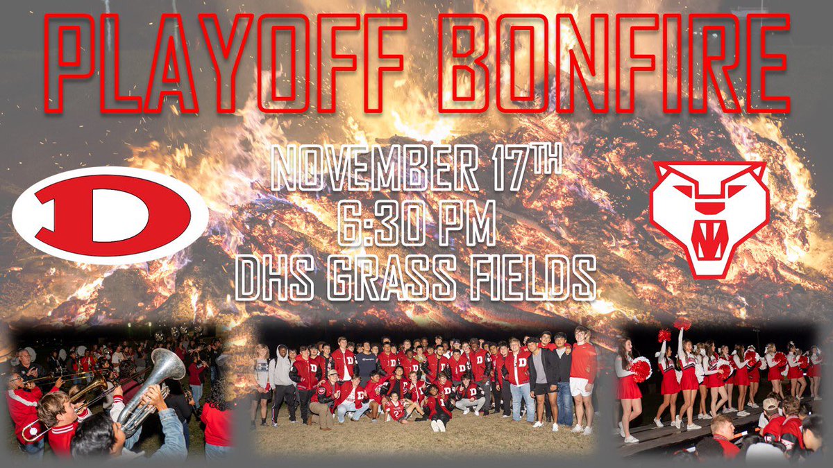 Playoff Bonfire Thursday Night! #GBR