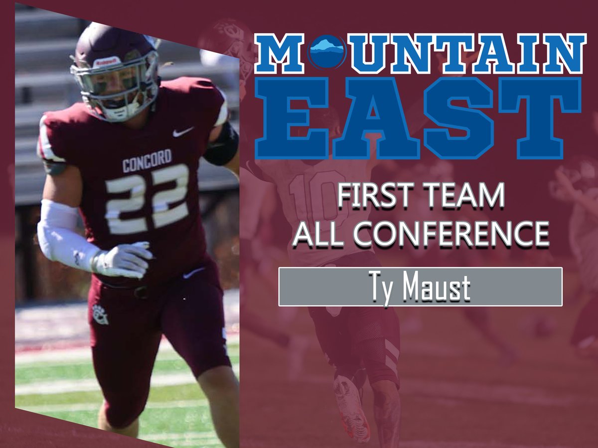 .<a href="/ConcordFootball/">Concord University Football</a>'s Ty Maust was the top tackler in the the MEC this season on his way to being voted All-MEC First Team