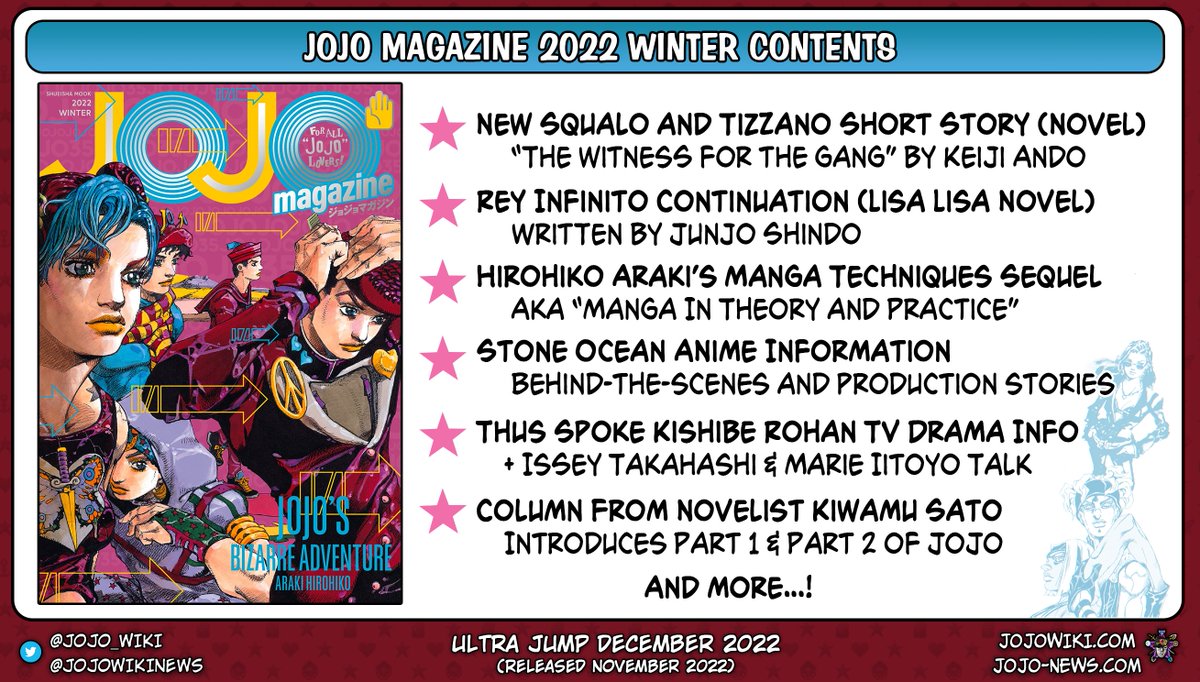 JoJo's Bizarre Encyclopedia on Twitter: 