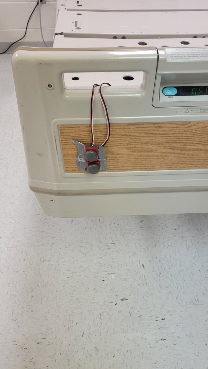 HealthCare2B's tweet photo. Medical innovation. That's what this group chose for their HOSA competition and I could not be more proud of their success. They have raided old engineering supplies to design this set of bed tracks which reduces the work load of health care workers when moving patients. https://t.co/dfV5foJJbj