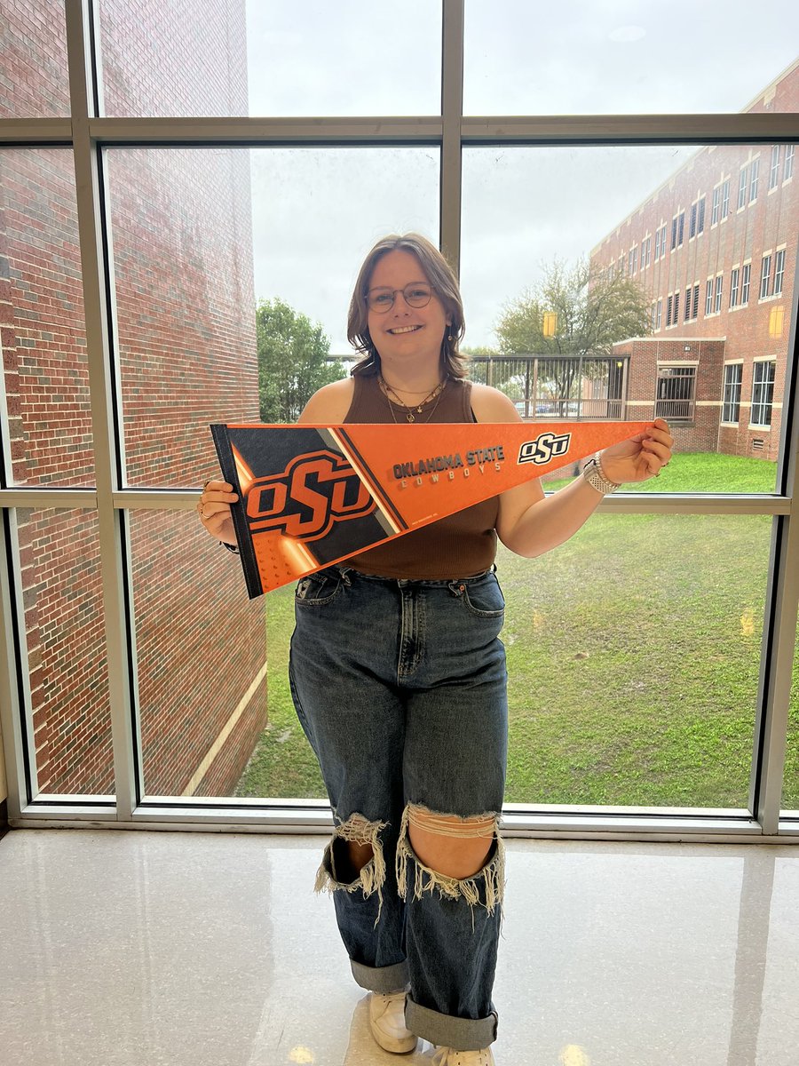 ChargerAvid's tweet photo. Congratulations Megan on your acceptance to OSU, UTSA and Texas Tech!@KellerISDAVID @KellerCentralHS https://t.co/k7ucqOza3W