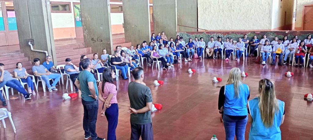 oviedo_luis's tweet photo. Leandro N. Alem
ISFD de ENS N° 1
Jornada de RCP y Primeros  Auxilios para la intervención en situaciones complejas en las escuelas. 
@herrerayflia 
@passalacquaok 
@cjdechat 
@grillo141 
@jalbertogalarza 
@fabianchilipank 
@CGEMisiones
@udpm_misiones 
@FRdelaConcordia https://t.co/916jc3Svxq