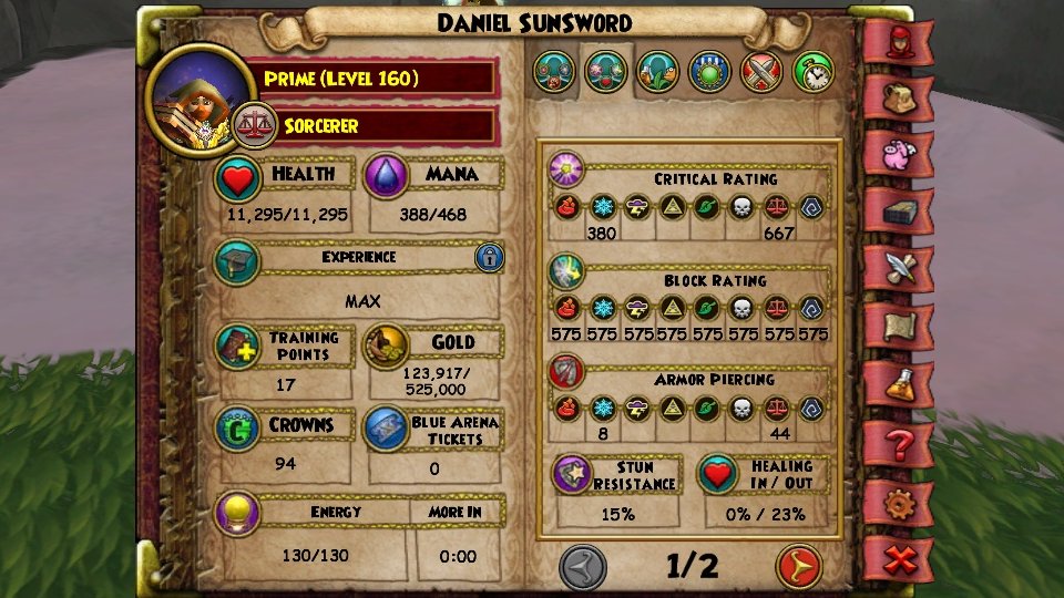 Daniel_SS101's tweet photo. Talk about double schooling LOL
only need to find a way to get that extra 7% power pip chance, then ill be golden :P
#Wizard101
#Wizard101Novus https://t.co/tq7mhGCxHd