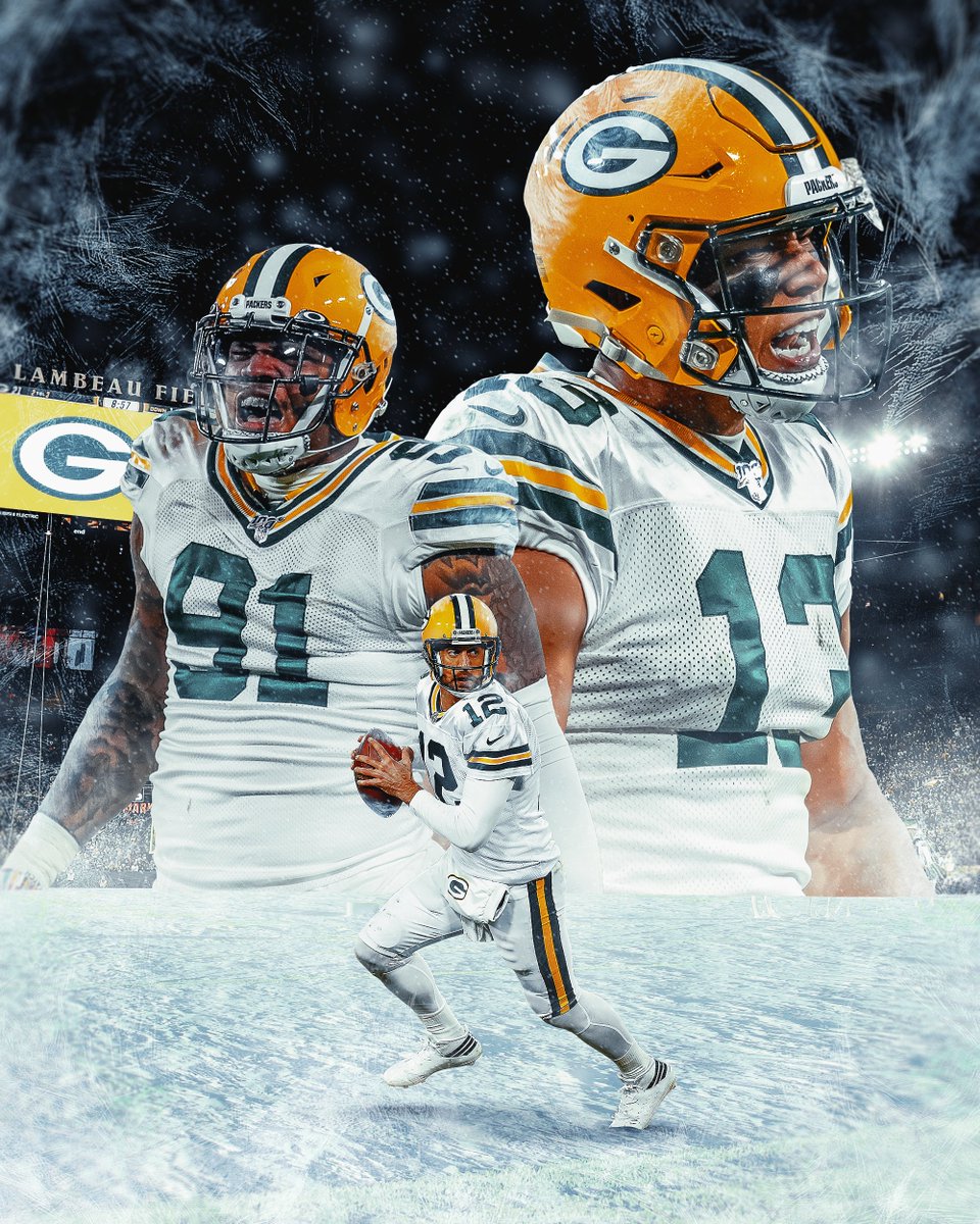 packers's tweet photo. Wearing all white for Thursday night! ⚪❄️ 

#TENvsGB | #GoPackGo https://t.co/sHoTbV3l4t