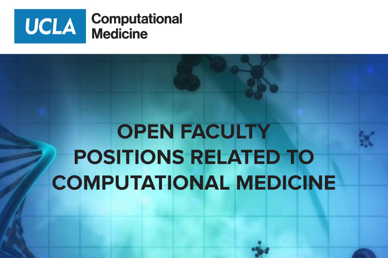 UCLA_Computational Medicine (@compmeducla) on Twitter photo Multiple UCLA faculty positions related to Computational Medicine
compmed.ucla.edu/news/multiple-… Multiple UCLA faculty positions related to Computational Medicine
compmed.ucla.edu/news/multiple-…