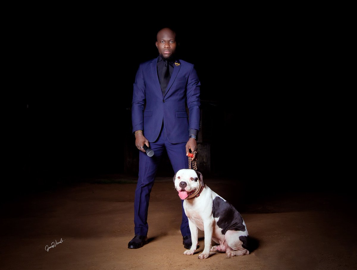 BabajideGuerero's tweet photo. Exactly how I see myself,
  
Babajide Guerrero.
The John Wick of Events.  
The GILT EDGED SUPERSTAR MC 

Happy Birthday to one of the best there's, was and ever will-be MCs walking on God's Green Earth.

Thank you Jesus for another 365 https://t.co/EBJv9c7Hn7