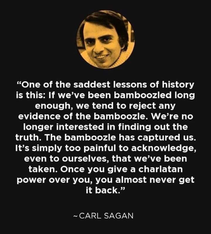 Because we’ve been bamboozled long enough…