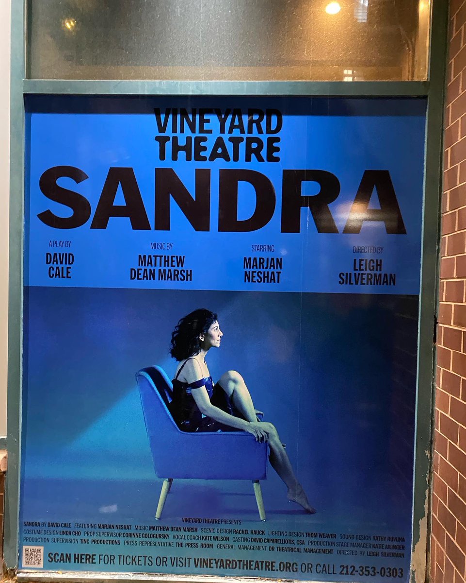 BWayBoundAndrew's tweet photo. How far would you go for love? @vineyardtheatre #stagewhisperpod #offbroadway #sandraplay #vineyardtheatre #fallseason22 https://t.co/CzBQ3nMEH1