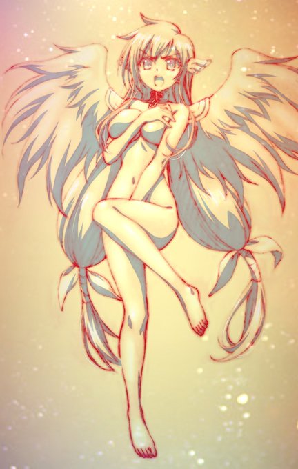 过去的图片修饰。
過去絵レタッチ。 