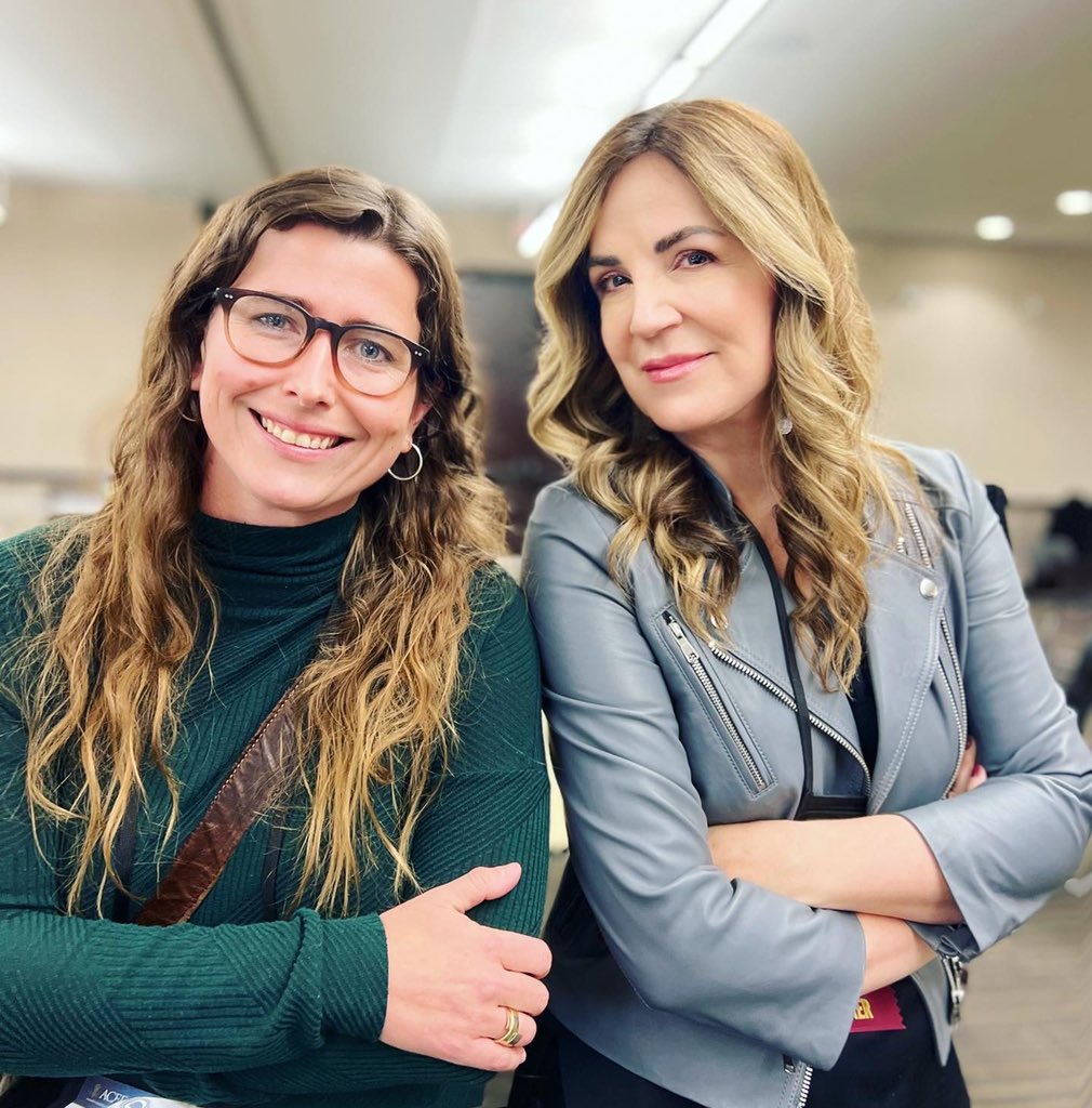 Just a couple CBCers hanging out at Fraud Conference Canada - learning from investigators. Hope to bring you stories soon! (Also, did a keynote). Thanks, @theACFE