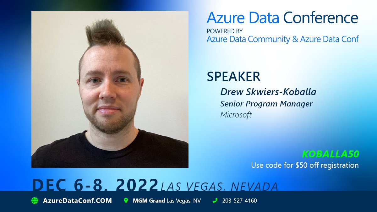 The Azure Data Conference (AZUREDATACONF) / Twitter