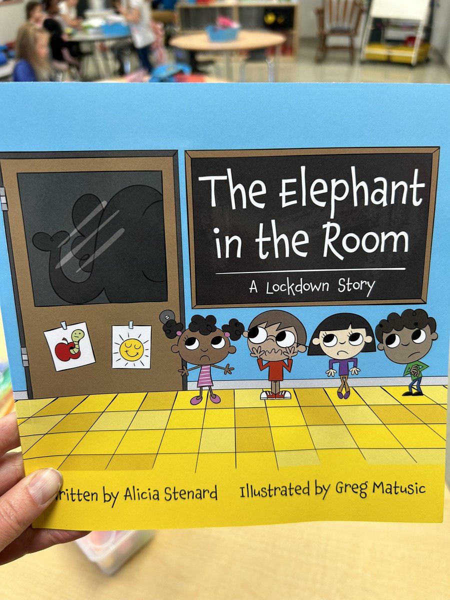 katieeshay's tweet photo. Loved this book from Alicia Stenard to help us talk about Lockdown Drills today! #ABEd #GradeOne https://t.co/7LIrhPISRP