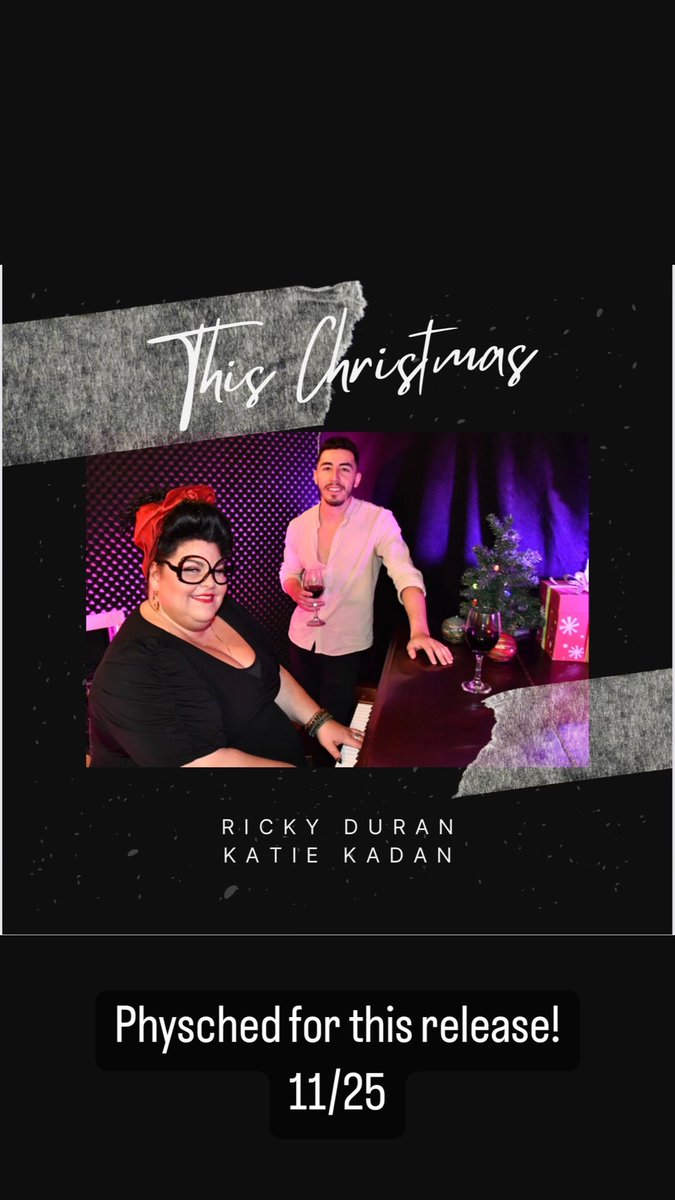 Ricky Duran (@iamrickyduran) on Twitter photo So excited for y’all to hear this one! “This Christmas” with <a href="/KatieKadan/">Katie Kadan</a> drops November 25th! Mark it down & make sure to add it to your holiday playlists.
Presave link coming soon! So excited for y’all to hear this one! “This Christmas” with <a href="/KatieKadan/">Katie Kadan</a> drops November 25th! Mark it down & make sure to add it to your holiday playlists.
Presave link coming soon!