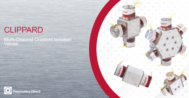 #Clippard's NIV series gradient #valves are highly inert and provide a significant reduction in internal volume combined with enhanced mixing capabilities.

View our Clippard range here: pdaustralia.com.au/clippard-pneum…