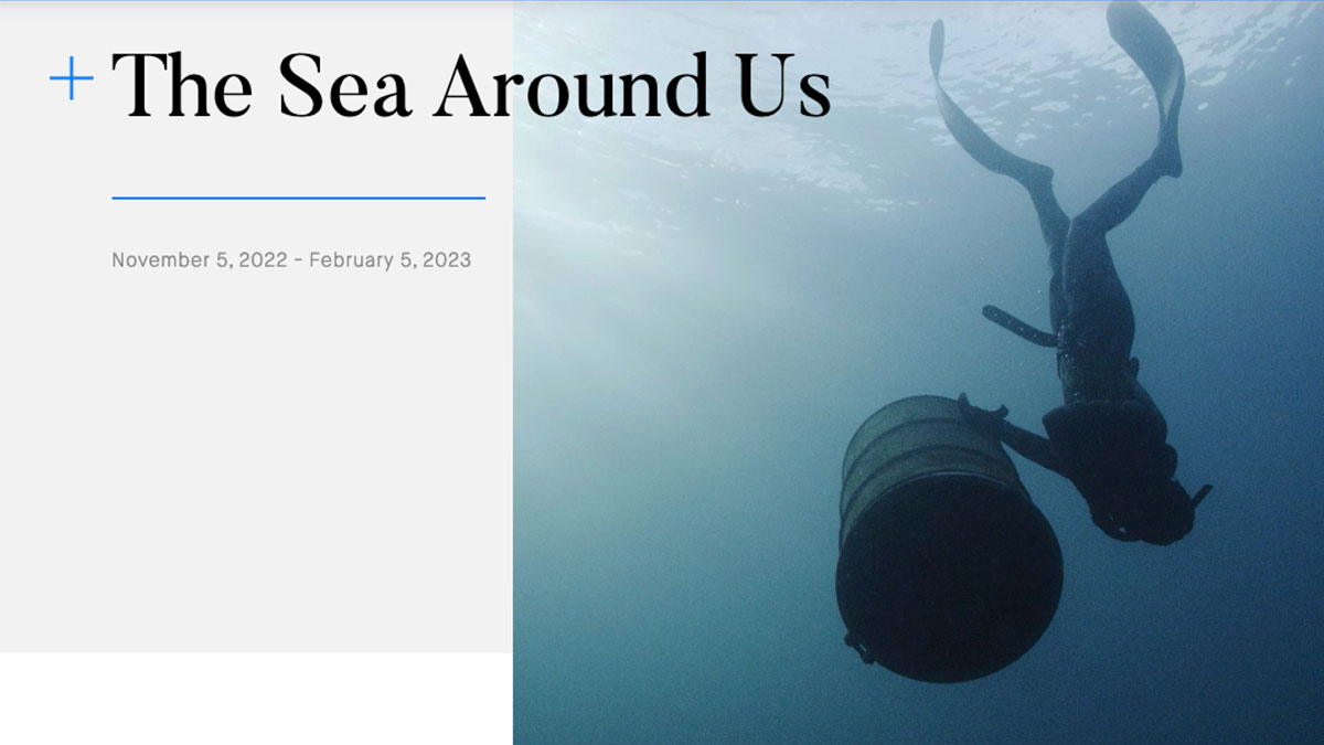 A new immersive exhibit at the <a href="/LagunaArtMuseum/">Laguna Art Museum</a> offers viewers a firsthand look at the DDT dumping ground discovered by #UCSB Earth science professor David Valentine and collaborators off the coast of Los Angeles: ow.ly/TUm450LFlBk