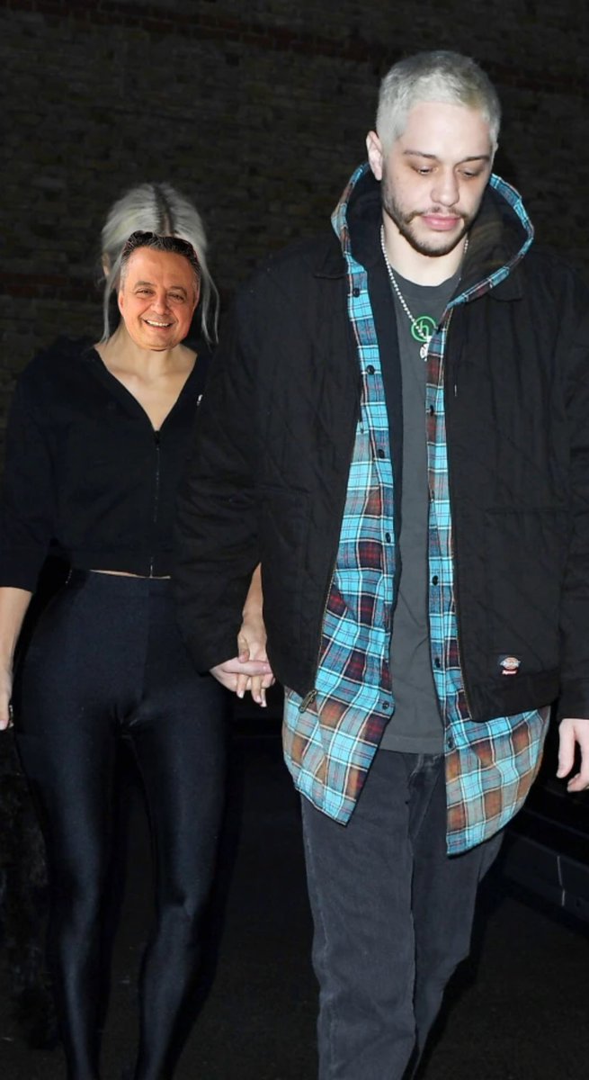 *deuxmoi sighting* Pete Davidson spotted leaving Scarlet pub holding hands with Mini Naji
