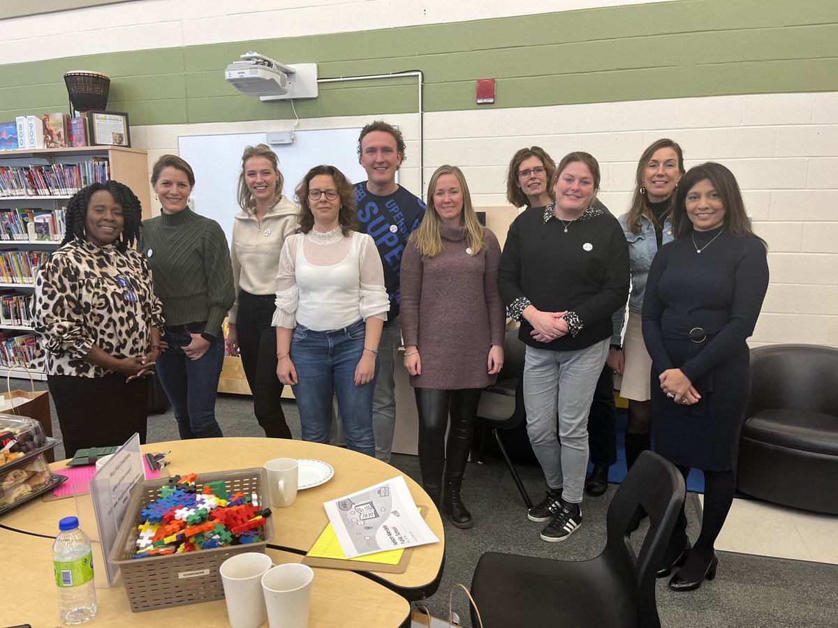 Today NMPS had the honour of hosting delegates from the Netherlands. It was an opportunity to showcase all the wonderful things that are happening in our school ⁦<a href="/PeelSchools/">Peel District School Board</a>⁩ ⁦<a href="/MandelaPS/">Nelson Mandela PS</a>⁩ ⁦<a href="/B_ernadette/">Bernadette Smith</a>⁩