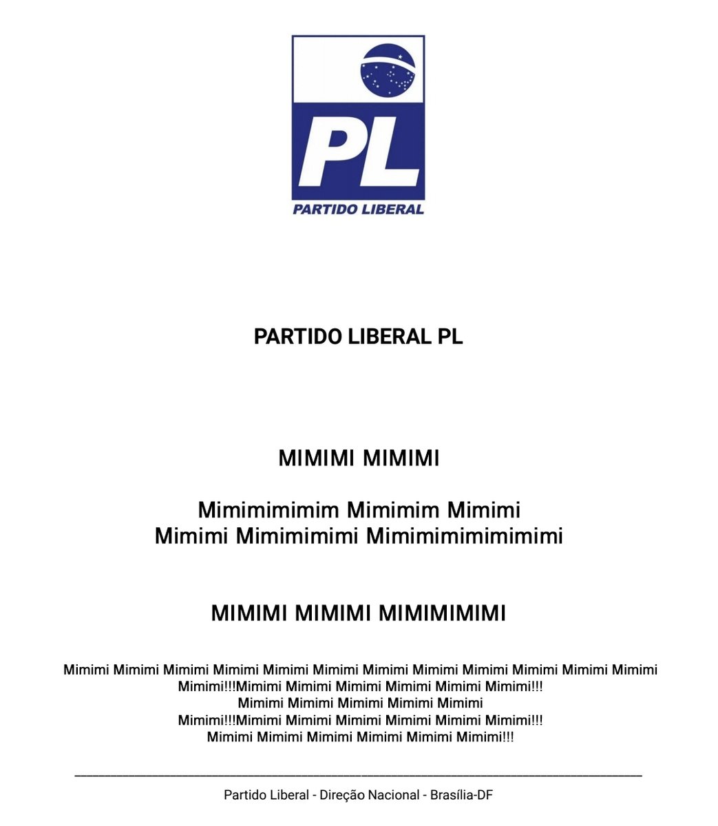 LI O RELATÓRIO DO PL PEDINDO A ANULAÇÃO DAS ELEIÇÕES E ACHEI MUITO BEM FUNDAMENTADO. 🇧🇷