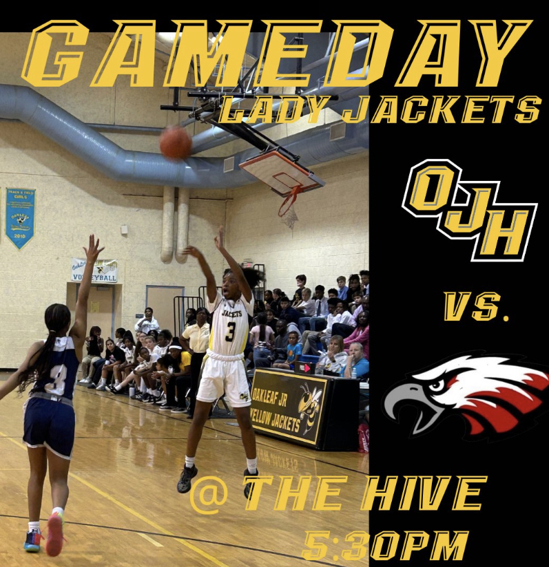 oakleaf_jr's tweet photo. Great WIN for your Lady Jackets tonight defeating Wilkinson at THE HIVE…next game Thursday @ Baker Middle #OJHGirlsBasketball #OJHAthletics #TheHive https://t.co/yHWo7wQ6dV