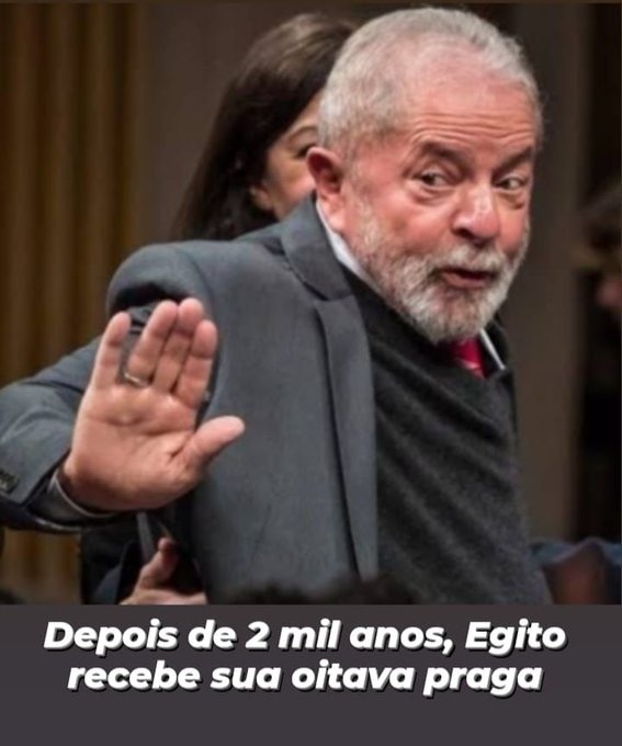 Essa praga é difícil de sair do país #LulaLadrao