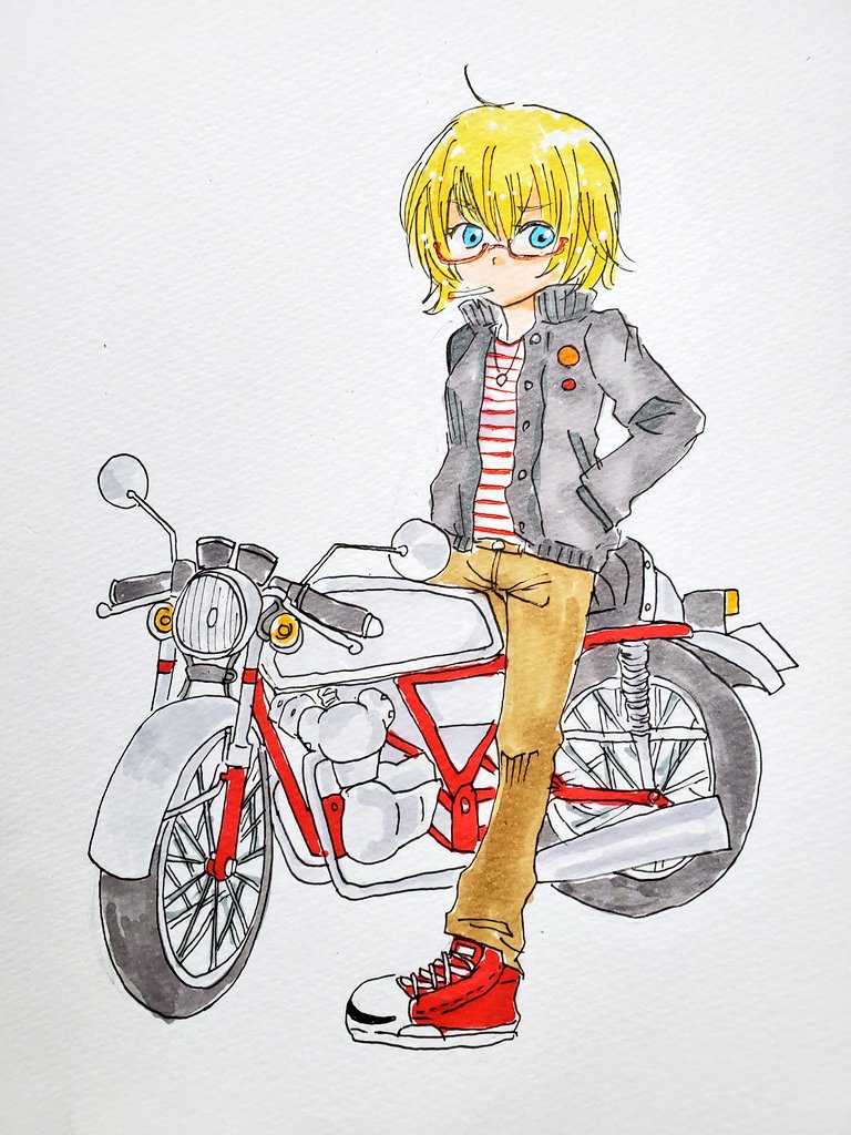 バイク絵 のイラスト マンガ作品 312 件 Twoucan
