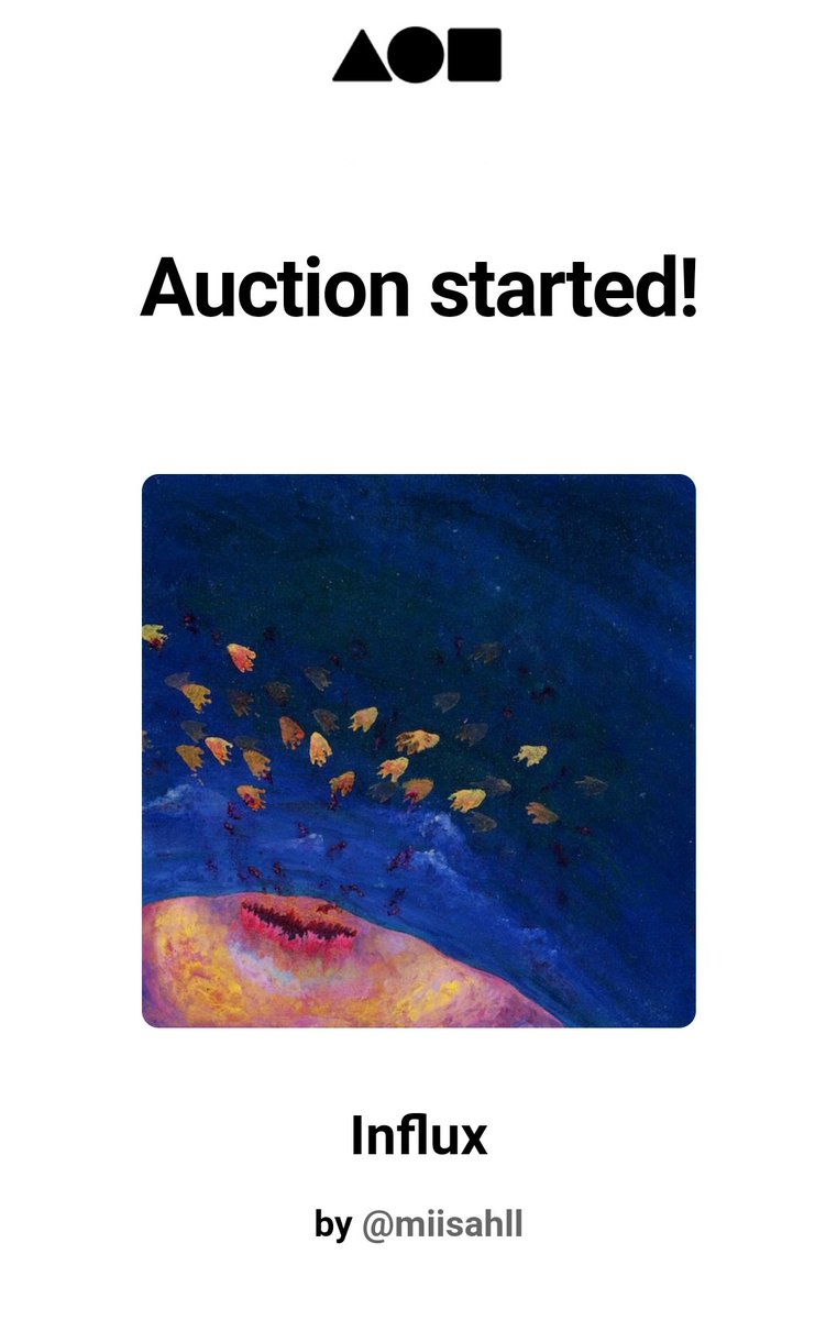 I got the email 🥲🔥
🚨 Auction started 🚨
Thank you so so much dear <a href="/EmsarArt/">Em</a> for starting the auction 🫂🖤✊